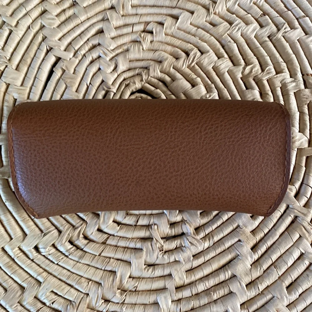 Ray-Ban Pebbled Leather Sunglasses Case